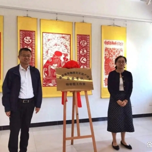 高新区庞光街道非物质文化遗产项目“西安剪纸”杨彩霞工作室揭牌成立