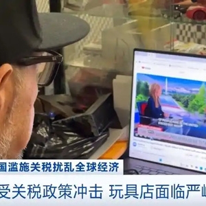 受关税政策冲击 美国玩具店面临严峻考验