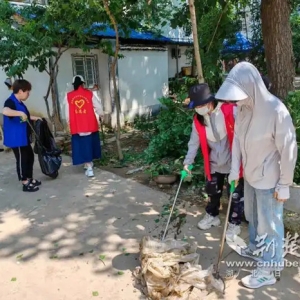 武汉经开区纱帽街道积极开展“i武汉i家园”全城清洁活动