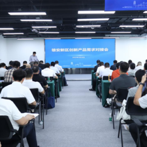 雄安新区创新产品需求对接会成功举办