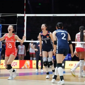 3-0横扫法国队，中国女排拿下世联赛第2场胜利