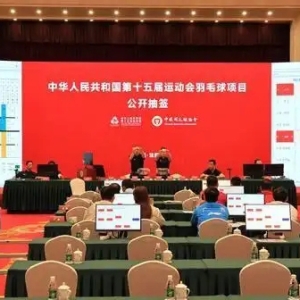 除了男双王昶还兼职混双！第十五届全运会羽毛球项目抽签结束