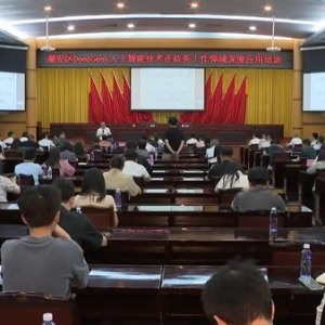 我区举办DeepSeek人工智能技术在政务服务领域的深度应用培训会