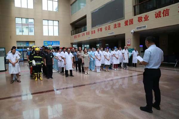 医疗服务提升年│筑牢安全防线！永州市第三人民医院开展消防应急演练
