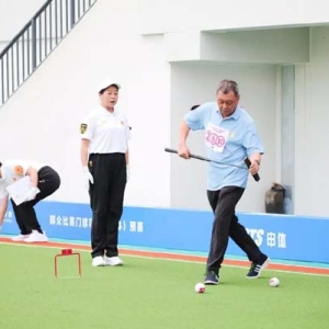 齐洪梅以赛事技术官员身份亮相全国第十五届运动会赛场
