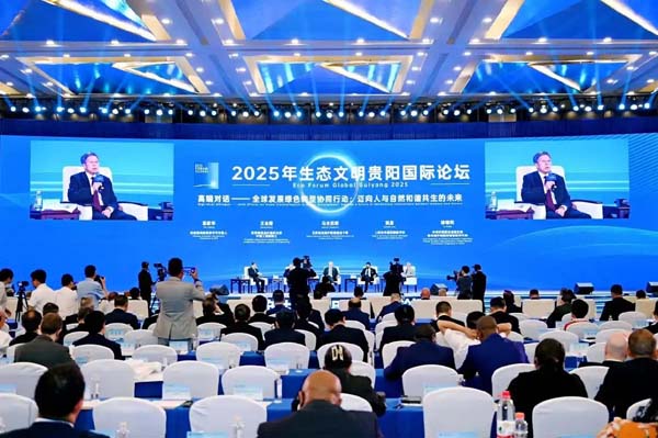 世界绿色设计组织主席王金南：强化绿色设计理念的全球共识｜2025年生态文明贵阳国际论坛