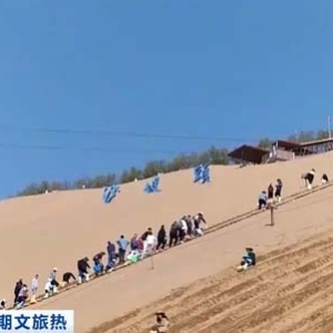 滑沙、扎制麦草方格，感受大漠风情！宁夏中卫沙漠研学游升温
