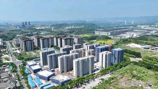 两江新区这里千套人才房封顶