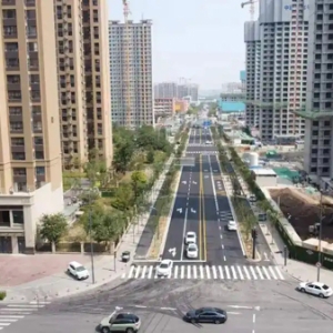 这两条道路正式通车