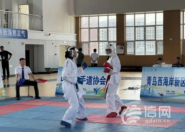青岛六运会青少年空手道赛收官 西海岸新区夺团体榜首