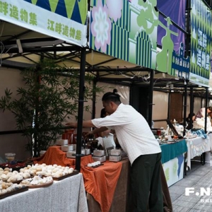 闽江之心茉莉大街文创市集开市