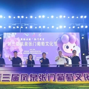 第三届凤泉张门葡萄文化节启幕 双会场共赴 “葡韵夜宴”