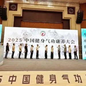 2025中国健身气功康养大会在池州九华山启幕