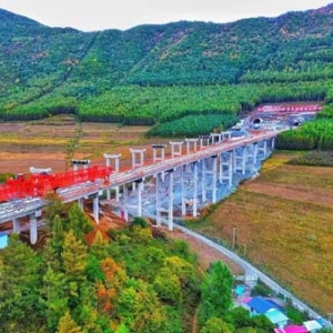 松长高速建设按下“加速键”