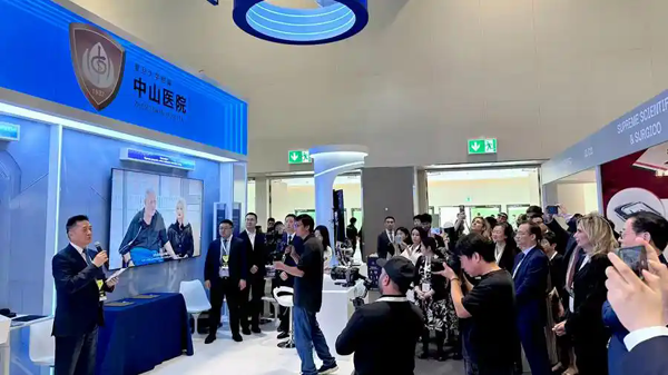 上海医疗出海！复旦大学附属中山医院亮相迪拜世界健康博览会