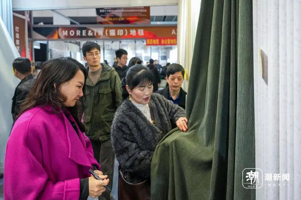 近500家源头企业齐聚柯桥 全球居家纺织品生态时尚展启幕