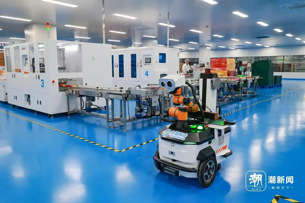 智慧打工人“上岗” 健康产业智造升级